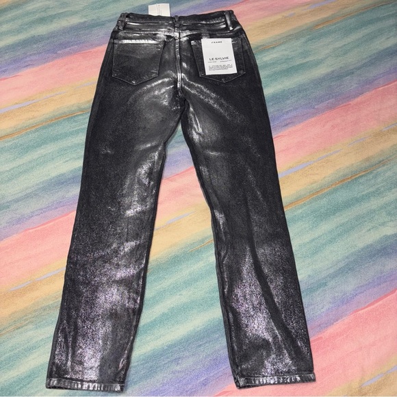 NWT FRAME Le Sylvie High Waist slender Straight Leg Jeans women’s size 27 - Picture 8 of 13